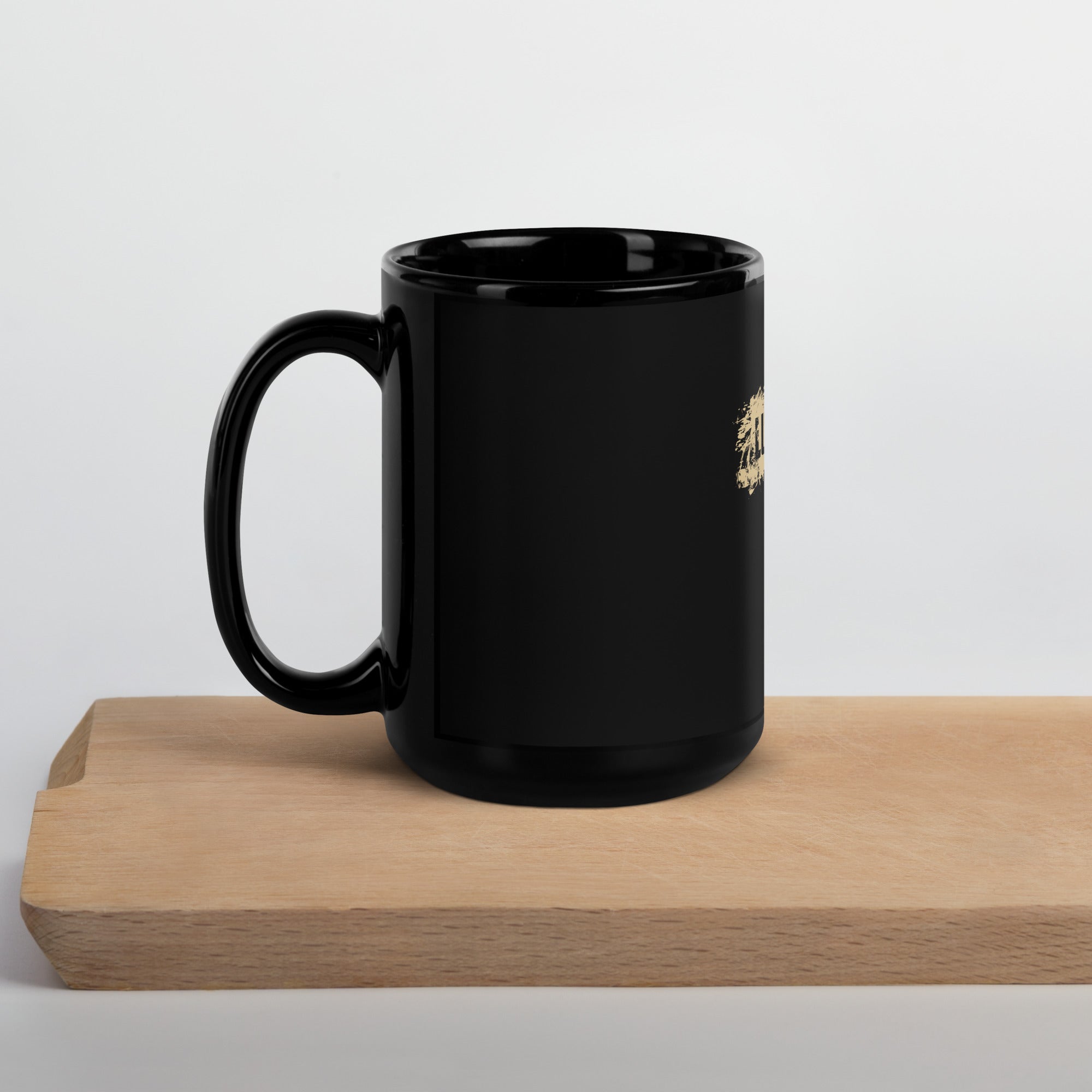 Black Glossy Mug